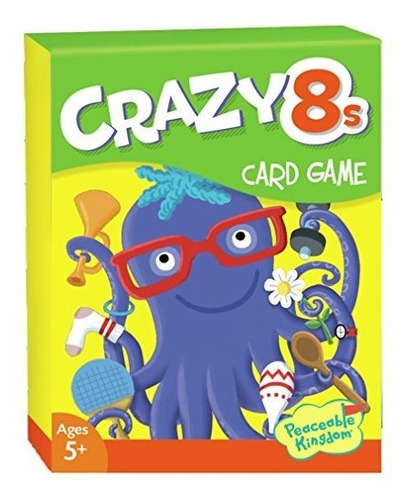 Reino Apacible Loco 8s Juego De Cartas Para Niños - Divertid