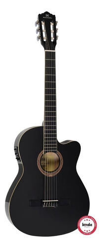 Violão Clássico Elétrico Nylon Michael Vms318 Bk