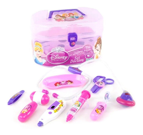 Set Valija Doctora Princesas Con Luz Y Sonido Ditoys