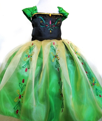 Disfraz Princesa Anna Frozen Bella  Aurora Soy Luna