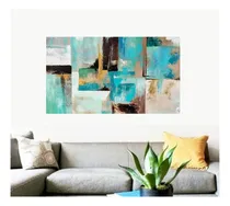 Comprar Cuadro Abstracto Texturado Pintado A Mano Decorativo Moderno