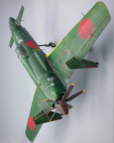 Godzilla Minus One Shinden Avion Kyushu Hasegawa 1/48 Kit