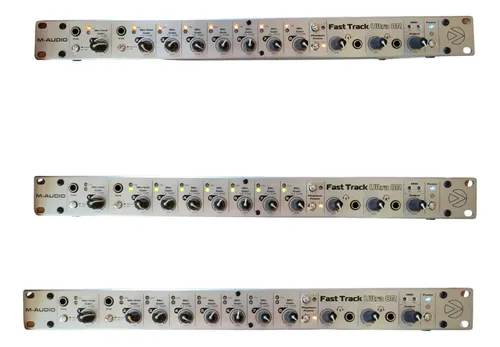 M-Audio Fast Track Ultra 8R 動作確認済 Interface M-audio Fast Track Ultra 8r (requer Recuperação