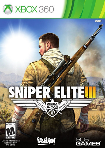 Xb360 - Sniper Elite Iii - Nuevo Y Sellado - Ag