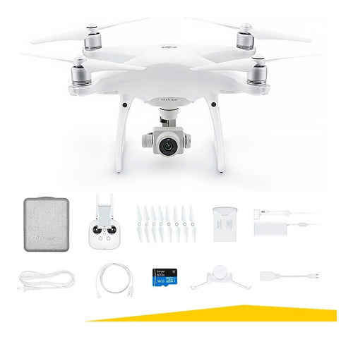 Drone Dji Phantom 4 Pro + Capacitación + Mtc En Stock