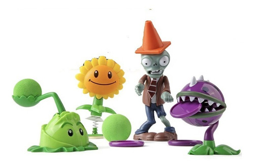 Figura Plant Vs Zombies - Set Figuras