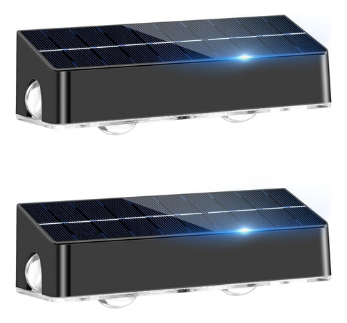 Luces Solares Para Valla Al Aire Libre Luz De Valla De 3 L