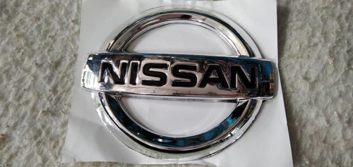 Emblema Logo Nissan Frontier Tiida Marcha Medida 11x10cm