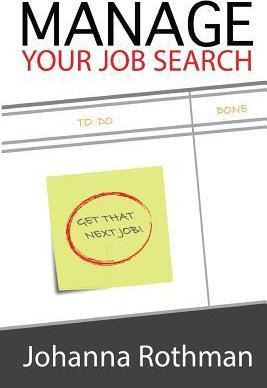 Libro Manage Your Job Search - Rothman