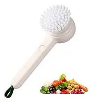 Comprar Cepillo Limpiador De Verduras Y Frutas 2 En 1 Con Pelador
