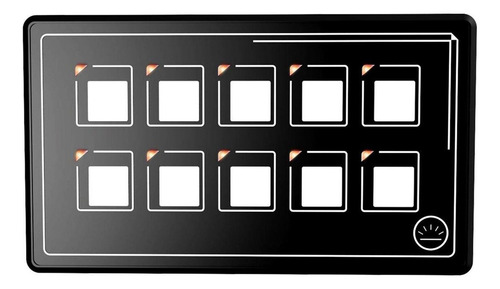 10 Interruptores De Control De Membrana/control De Retroilum