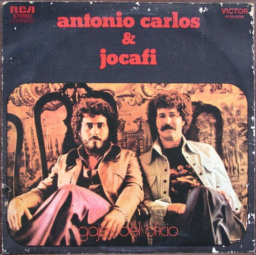 Antonio Carlos & Jocafi - Gajes Del Oficio - Lp 1975- Brasil