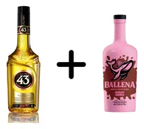 Comprar Kit Licor 43 Original 700ml + Licor Ballena Chocolate 750ml