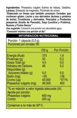 Imagen 2 de 2 de Bloqueador De Carbohidratos Liponox Carb Block Envio Gratis