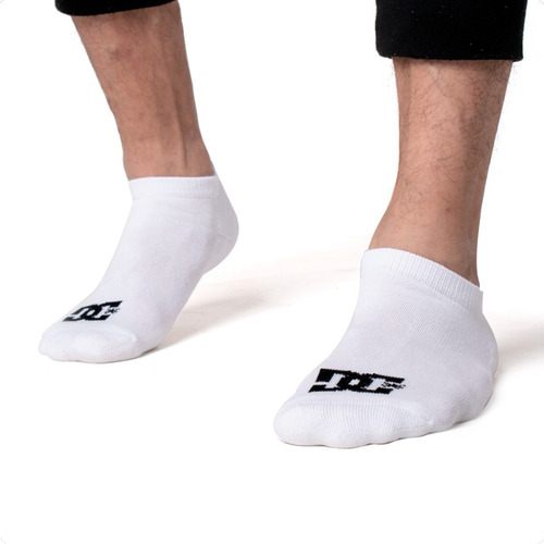 Calcetines Dc Shoes Hombre Ankle 3p Blanco Edyaa03151wbb0