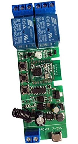 Mhcozy 2 Canales 5v 12v Zigbee Smart Relay Interruptor, Bloq