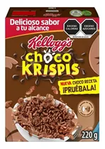 Comprar 4 Pza Cereal Kellogg's Choco Krispis Sabor Chocolate 220 G