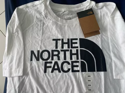 Camiseta The North Face Logo Cinza