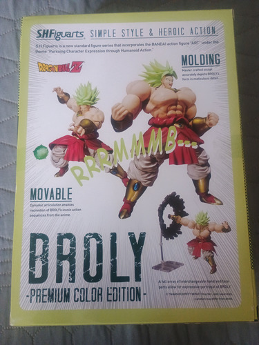 Sh Figuarts Dragon Ball Broly San Diego Comic Con 2016 (Usado)