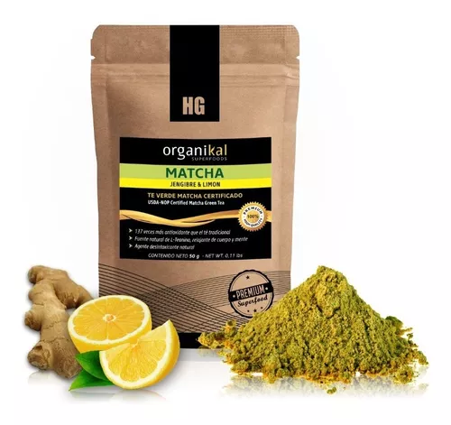 Te Verde Matcha En Polvo Organikal Hgl X50gr