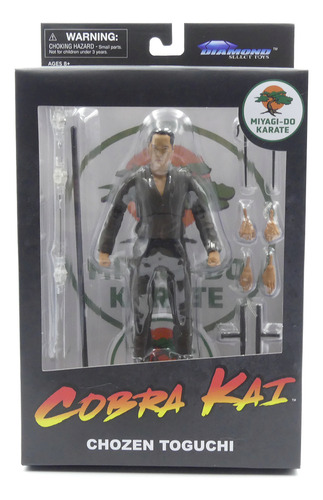 Chozen Toguchi Deluxe Figure  Cobra Kai , Diamond Select