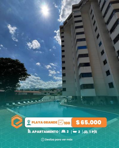 Apartamento De 2 Habitaciones Y 2 Baños En Playa Grande