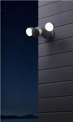 Camara Google - Nest Cam With Floodlight - Snow