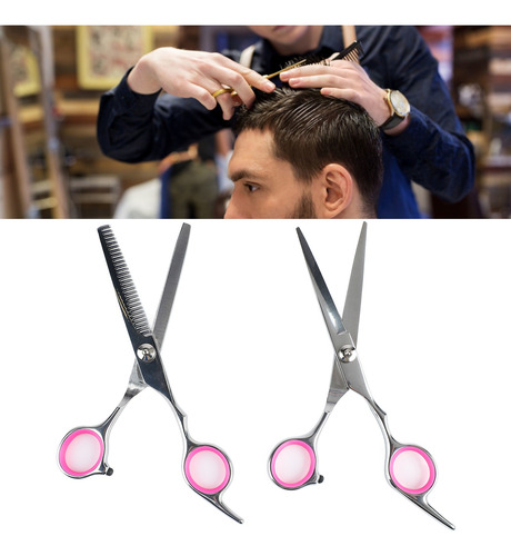 Juego De Tijeras Para Cortar Cabello Acero De Inoxidable