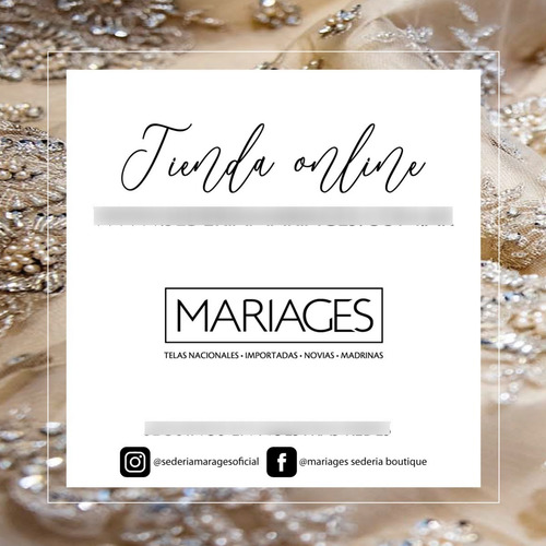 Imagen 8 de 8 de Tul Bordado Hilo De Seda Con Rebrodé - Importado Mariages