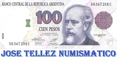 Bottero 3082 $100 Convertibles 1er Diseño Serie C Ex Palermo (Usado)
