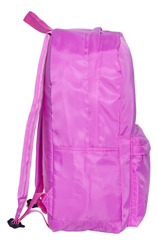 Mochila Juvenil Truzt Rosa Diseño De La Tela Liso