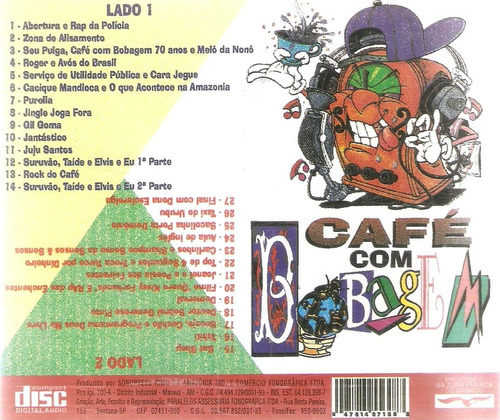Cd Café Com Bobagem - Cafe Com Bobagem