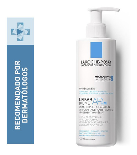 Imagen 1 de 3 de Lipikar Baume Ap + M 400 Ml La Roche Posay