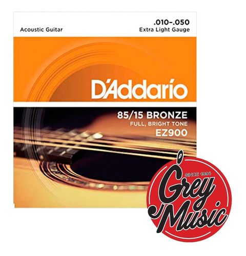 Encordado Guitarra Acustica Daddario Ez900 010-050 Usa