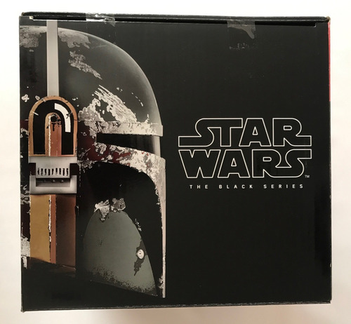Casco Electronico De Boba Fett Star Wars Black Series Helmet (Usado)