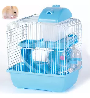 Jaulas Hamster Casa Para Hamster Bebedero Rueda Deslizar