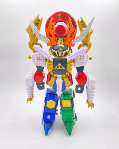Power Rangers Super Samurai Gigazord Deluxe Megazord Badai (Usado)