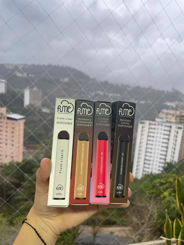 Imagen 7 de 8 de Puff Vaper Marca Fume 2500 Caladas Sabores Nuevos Surtidos