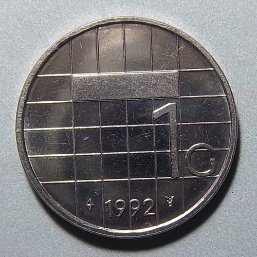 Holanda 1 Gulden 1992 Sin Circular Km 205