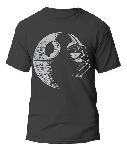 Remeras De Star Wars Darth Vader Death Star La Mejor Calidad