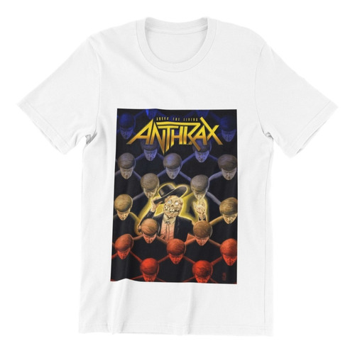 Polera Unisex Anthrax Heavy Metal Musica Album Estampado