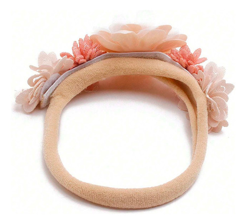 Faixa De Cabeça Hairbands Pérola Bebe Delicada Floral Strass