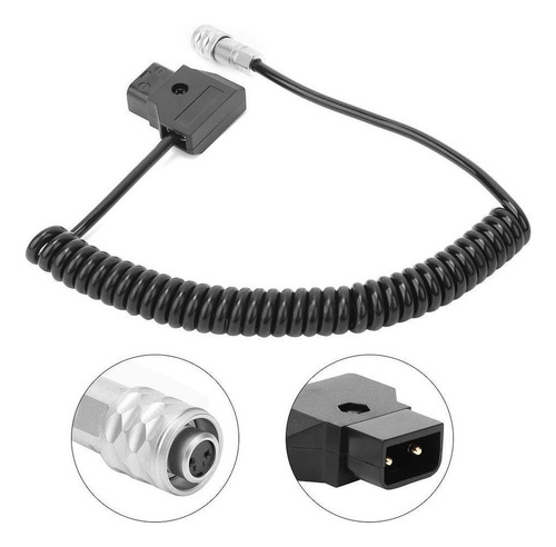 Hx For D-tap For 4k Cable De Alimentação De Mola Para