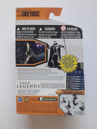 Imagen 2 de 2 de General Grievous - Saga Leyends - Star Wars (sl09).