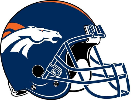   Denver Broncos Nfl Football Decor Vinyl Print Sticker...