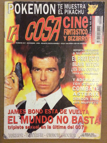 Revista Cine Fantástico Y Series La Cosa #47  Diciembre 1999