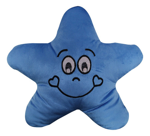 Imagem 1 de 1 de Pelúcia Almofada Bichinho Estrela Azul