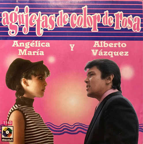 Cd Agujetas De Color De Rosa Angelica Maria Alberto Vazquez