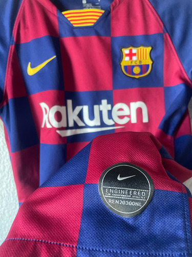 Jersey Nike Barcelona 2020 L Niño Impecable (Usado)