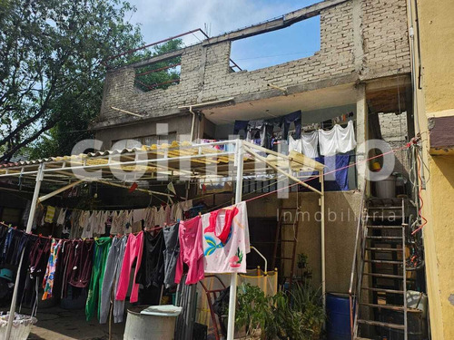 Terreno Con Construcción En Venta Para Remodelar Ejido Iztapalapa